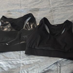 Fabletics Black Sports Bras Set
